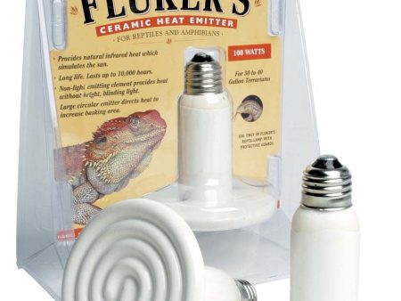 Fluker s Ceramic Heat Emitter for Reptiles 1ea 100 W Fashion