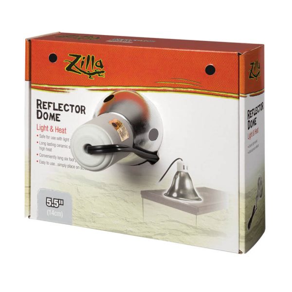 Zilla Silver Reflector Domes 1ea 5.5 in For Cheap