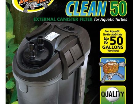 Zoo Med Turtle Clean 50 External Canister Filter 1ea For Cheap