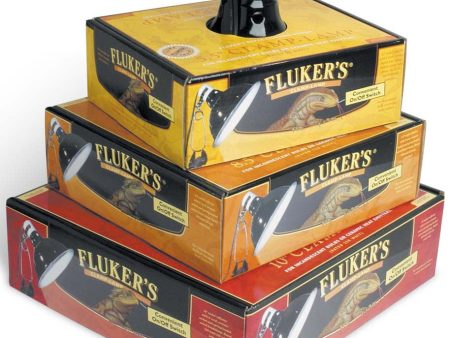 Fluker s Repta-Clamp Lamp with Switch Black 1ea 8.5 in Supply