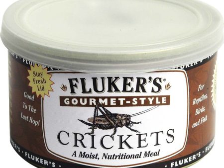 Fluker s Gourmet-Style Canned Crickets Reptile Wet Food 1ea 1.2 oz Cheap