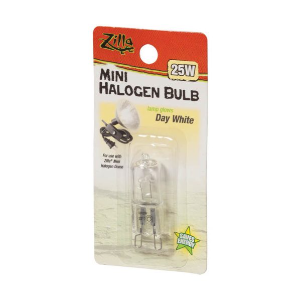 Zilla Light & Heat Mini Halogen Bulbs Day White 1ea 25 W Online now