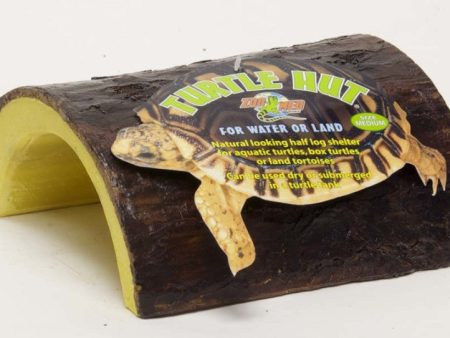 Zoo Med Turtle Hut Brown Yellow 1ea MD Online Sale