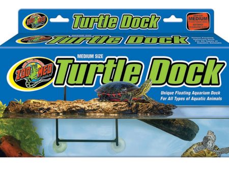 Zoo Med Turtle Dock Basking Platform Brown 1ea MD Fashion