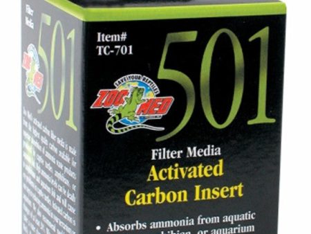 Zoo Med Activated Carbon Bag for 15   501 Turtle Filter 1ea Hot on Sale