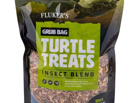 Fluker s Grub Bag Turtle Treat Insect Blend Dry Food 1ea 12 oz on Sale