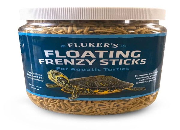 Fluker s Floating Frenzy Sticks for Aquatic Turtles 1ea 14 oz Cheap