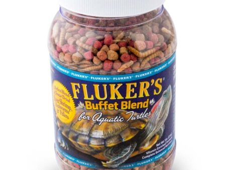 Fluker s Buffet Blend Aquatic Turtle Formula Freeze Dried Food 1ea 7.5 oz Fashion