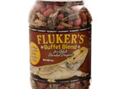 Fluker s Buffet Blend Adult Bearded Dragon Formula Freeze Dried Food 1ea 2.9 oz Online Sale