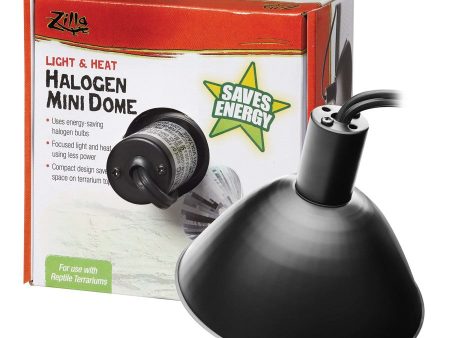 Zilla Light & Heat Halogen Mini Dome For Reptile Terrariums 1ea One Size Online Sale