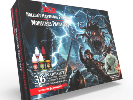 D&D Monsters Paint Set Online Hot Sale