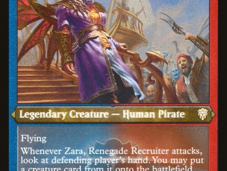 Zara, Renegade Recruiter (Etched) [Commander Legends] Online