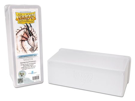 Dragon Shield Four Compartment Box – White Sale