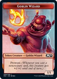 Goblin Wizard    Treasure Double-Sided Token [Core Set 2021 Tokens] Sale