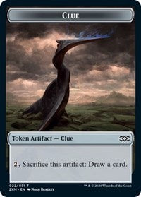 Clue    Wurm (030) Double-Sided Token [Double Masters Tokens] Fashion