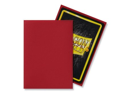 Dragon Shield Matte Sleeve - Red  100ct Discount