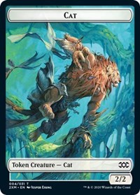 Cat    Myr (024) Double-Sided Token [Double Masters Tokens] Online Sale