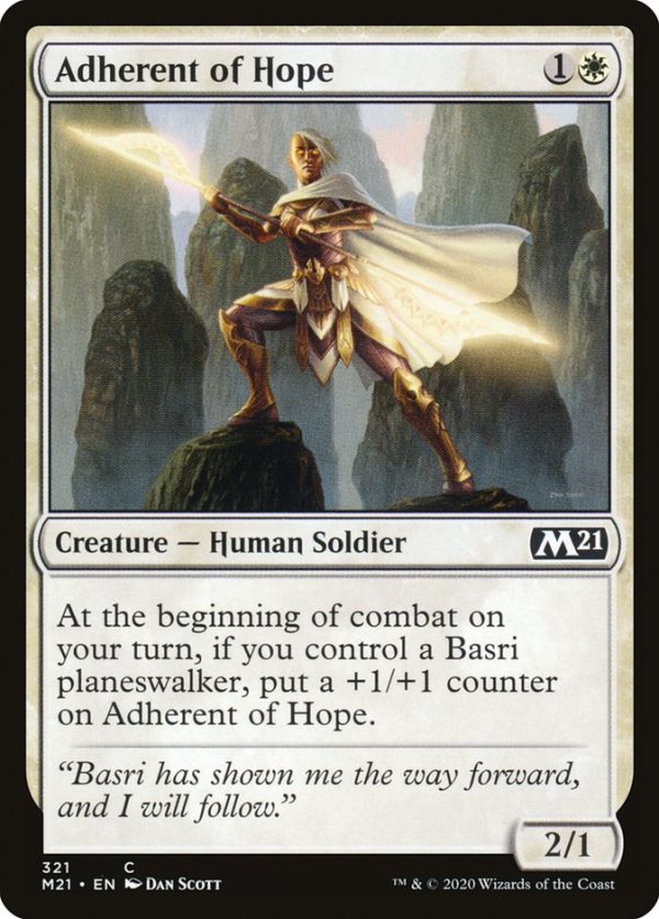 Adherent of Hope [Core Set 2021] For Sale