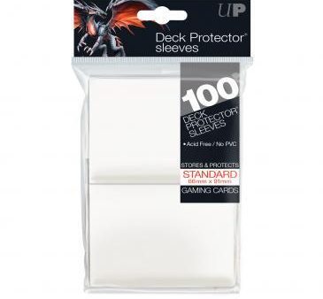 100ct White Standard Deck Protectors Hot on Sale