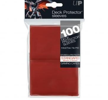 100ct Red Standard Deck Protectors Fashion