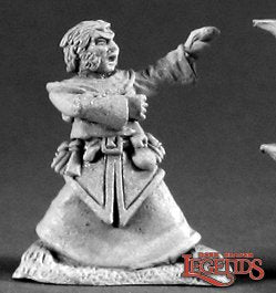 Reaper Bone Minis: Halfling Wizard For Discount