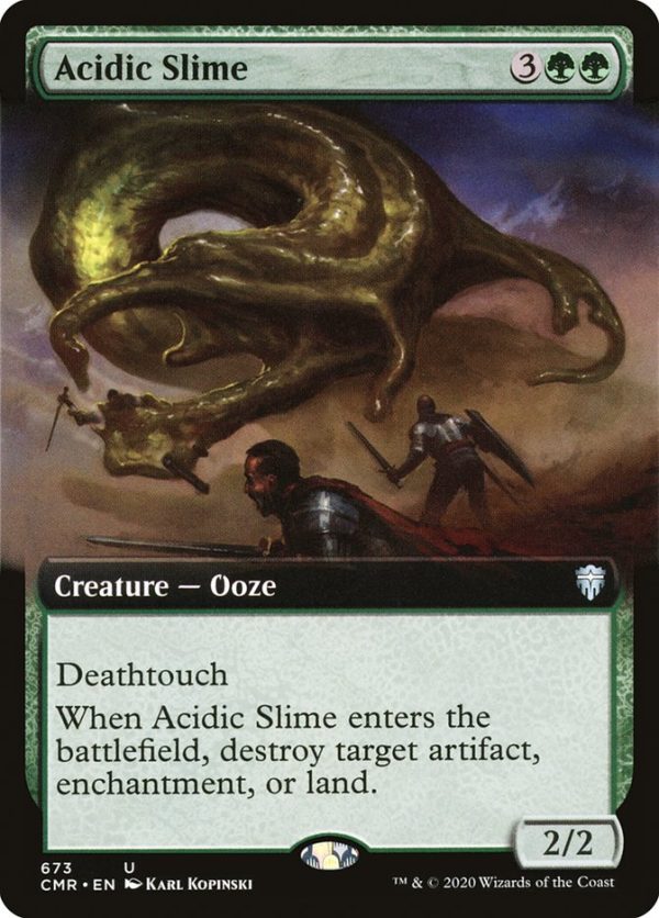 Acidic Slime (Extended Art) [Commander Legends] Online now