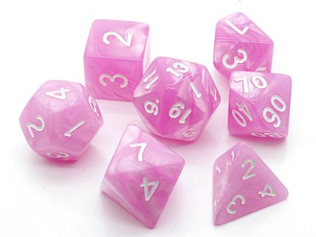 Dice Set - Pearl Pink Fashion