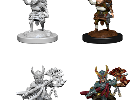 D&D Nolzur s Marvelous Minis - Halfling Female Fighter Online now