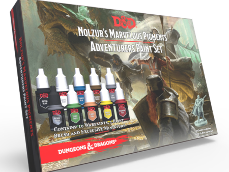 D&D Adventurers Paint Set Sale