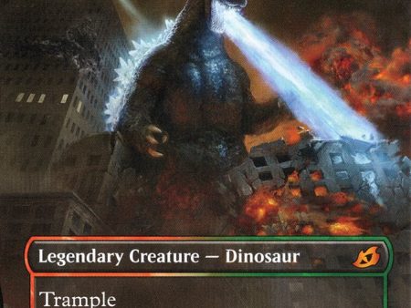 Zilortha, Strength Incarnate - Godzilla, King of the Monsters (Buy-A-Box) [Ikoria: Lair of Behemoths Promos] Hot on Sale