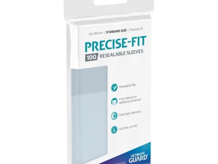 Precise-Fit Resealable Sleeves Standard Size 100ct Fashion