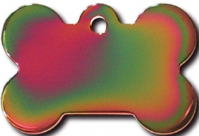 RAINBOW BONE TAG on Sale