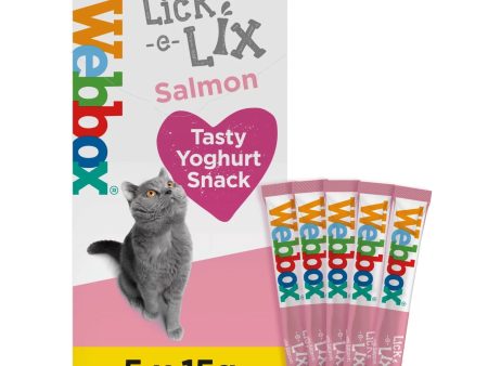 5x LICK-E-LIX SALMON 15G on Sale